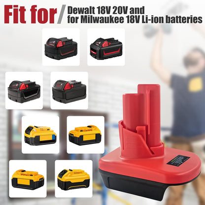 M18 to M12 Battery Adapter 18V to 12V Converter for Power Tools