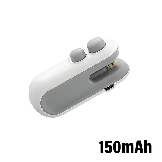 Mini Handheld Plastic Bag Sealer with Built-In Battery Portable Food Bag Heat Sealer Machine Opening Machine Kitchen Gadgets